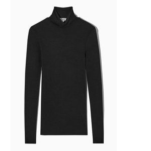 COS Merino Wool Turtleneck Top